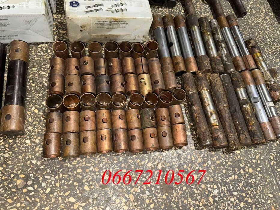 Шкворня, наконечники, тяги рульові Газ 53, Газ 3307, Газ 3309, Зіл