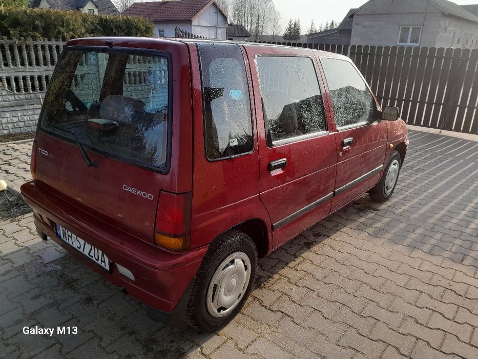 Daewoo tico 4.5l na 100km