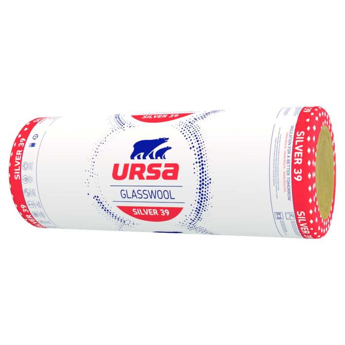 WEŁNA mineralna URSA Silver 039 10 cm, transport cały kraj!