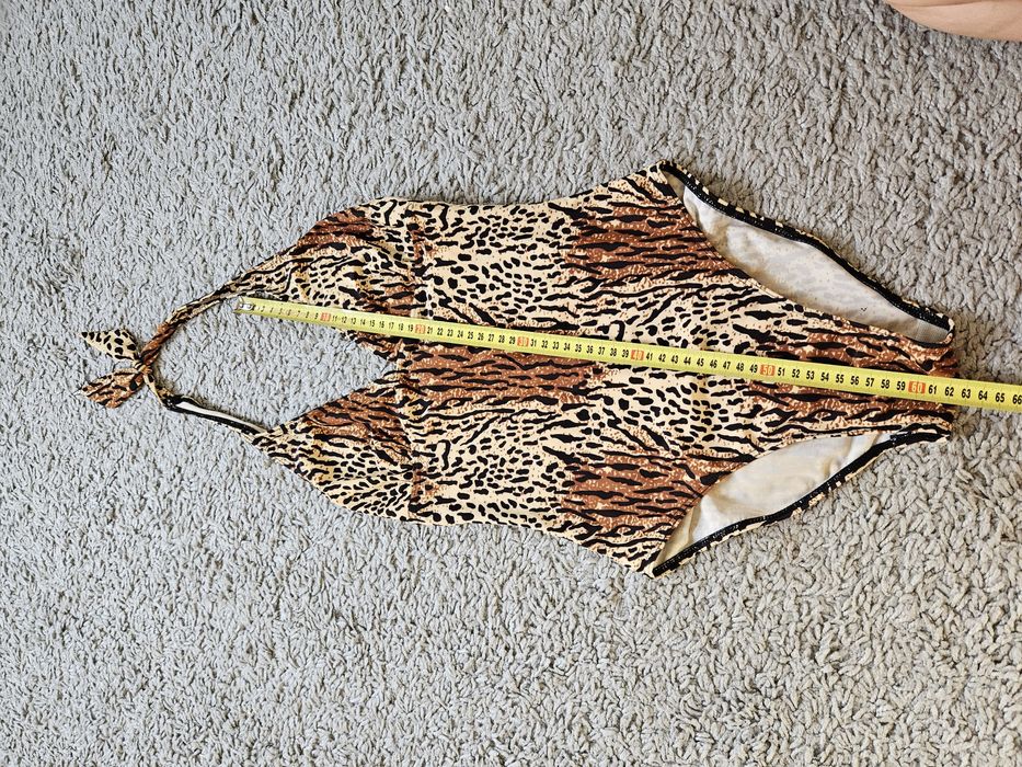 Strój kąpielowy jednoczęściowy kostium panterka centki M