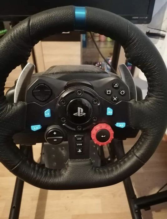Kompletny SIM RACING + PS VR2 + Adapter VR na PC | Logitech G29 + Cock