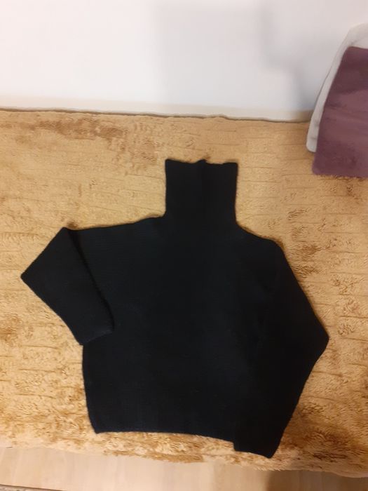 Golf damski wełniany z dodatkiem moheru