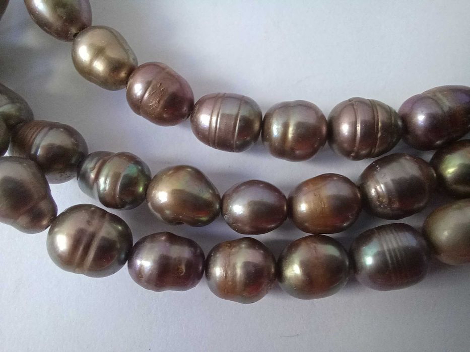 Намисто, річкові культивовані перлини. 66 см.