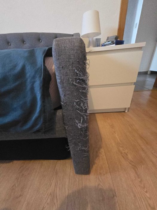 Cama solteiro 90x200 c/ gavetão