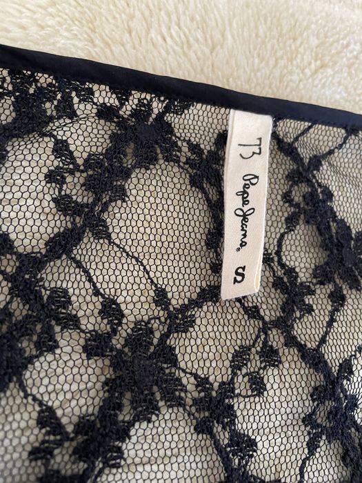 Vestido seda preto Pepe Jeans (S) [ULTIMO PREÇO]