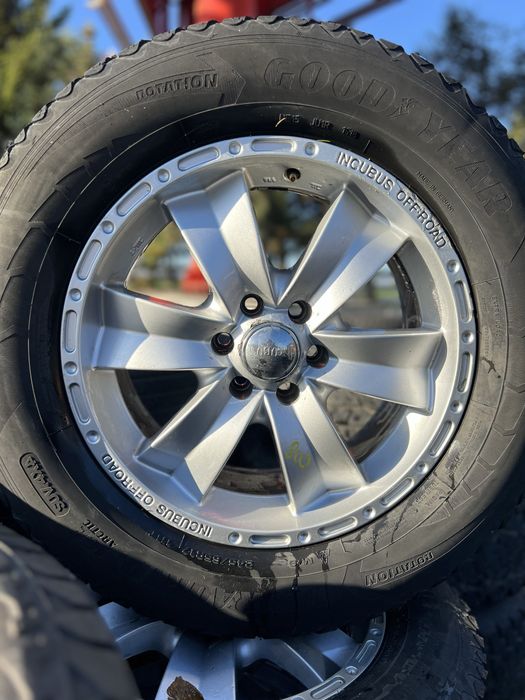 *Komplet alufelg 6x114.3 17”