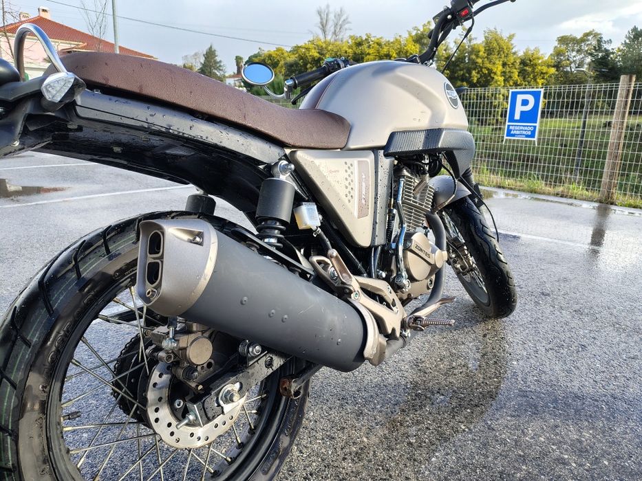 Zontes 125v como nova