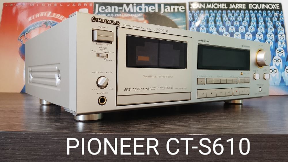 PIONEER CT-S610 Stereo Cassette 1992-93 Deck