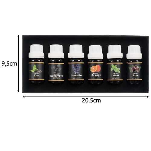 Olejki zapachowe - zestaw 6szt. 10ml