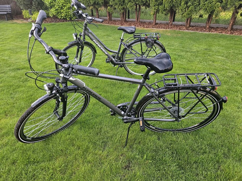 Rower trekkingowy męski Kross Explorer 2.0 srebrny