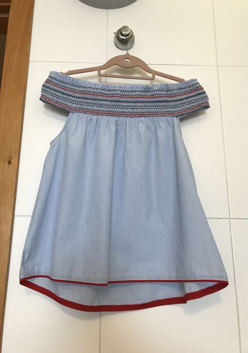 Top decote barco Tiffosi