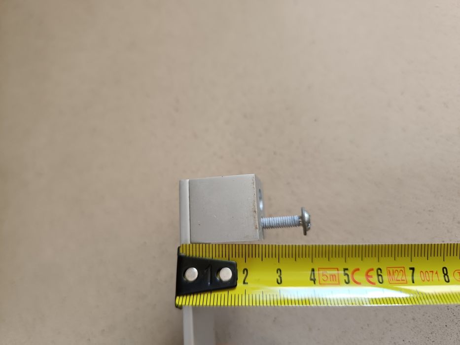 Conjunto puxadores para portas e armários cor prata