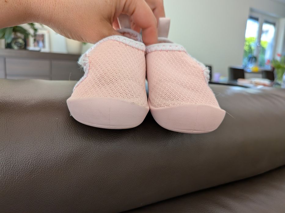 Buty dla dzieci Domyos 22 różowe kapcie Decathlon