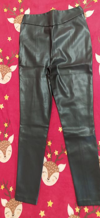 Лосины Asos s из кожзама
