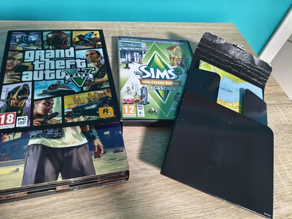 GTA V Kolekcjonerskie + Dodatek do Sims3 
Opis: