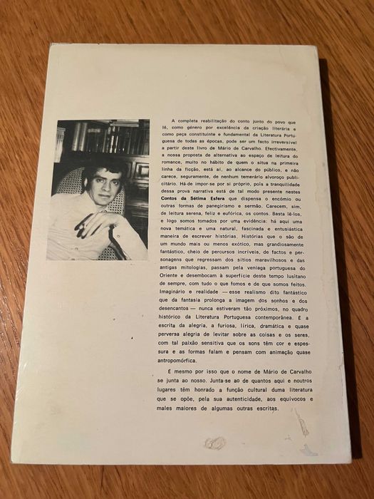 CONTOS DA SÉTIMA ESFERA      Mário de Carvalho