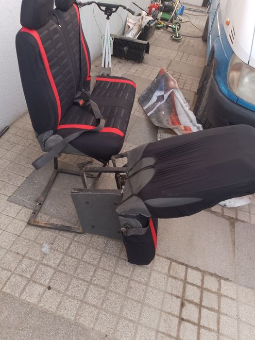 Drugi rząd siedzeń Mercedes Sprinter