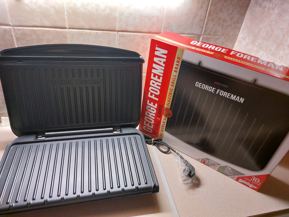 Гриль-барбекю електричний George Foreman 25820-56 Fit Grill Large