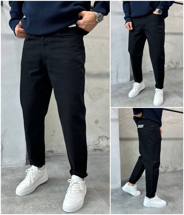 Джинси чоловічі банани mom мом штани Джинсы мужские slim fit jeans S