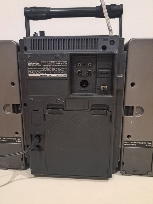 Hitachi trk 9150e магнітола бумбокс