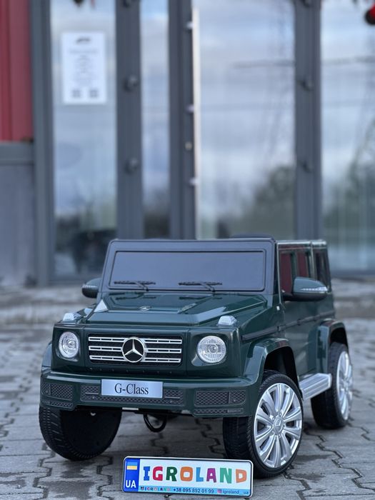 Детский электромобиль Mercedes G500  12V | 2×45W | пульт 2.4G Гелік