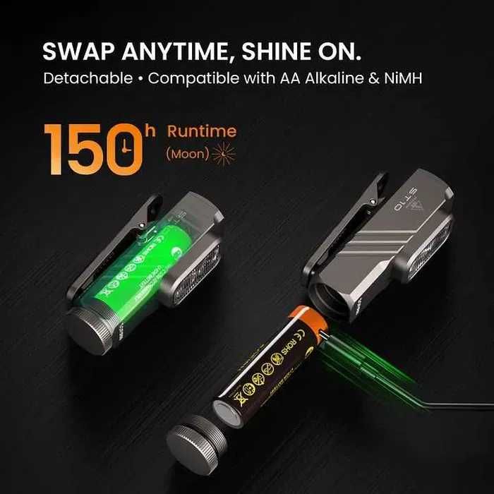 Latarka EDC Sofirn ST10 zasilanie AA/14500