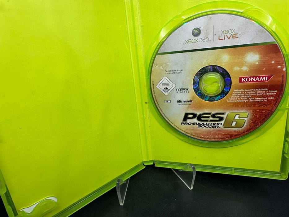 Gra na xbox360 Pro Evolution Soccer 6