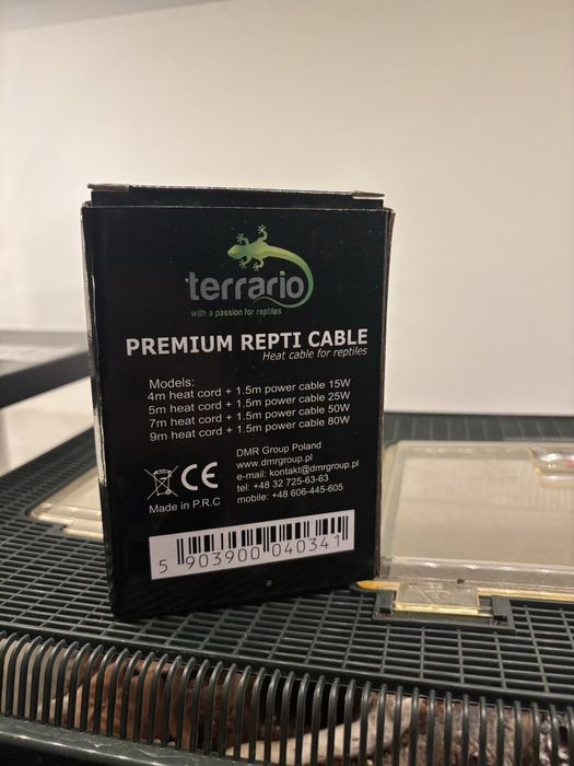 Kabel Grzewczy Terrario 80W 10,5m