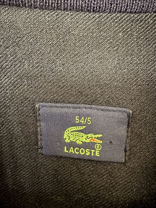 Casaco 100% lã da Lacoste