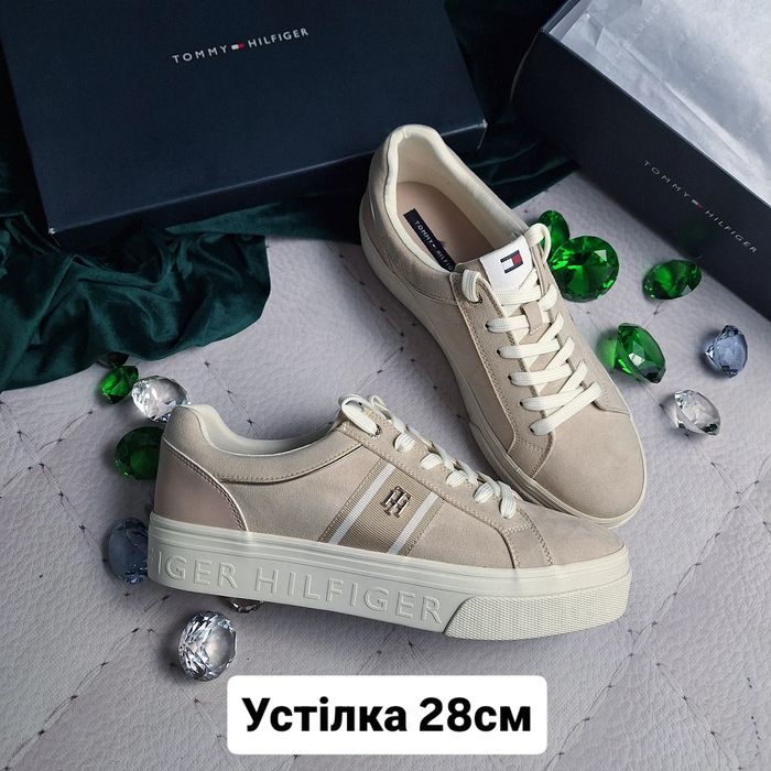 Жіночі кеди tommy hilfiger calvin klein aldo великого розміру 28см