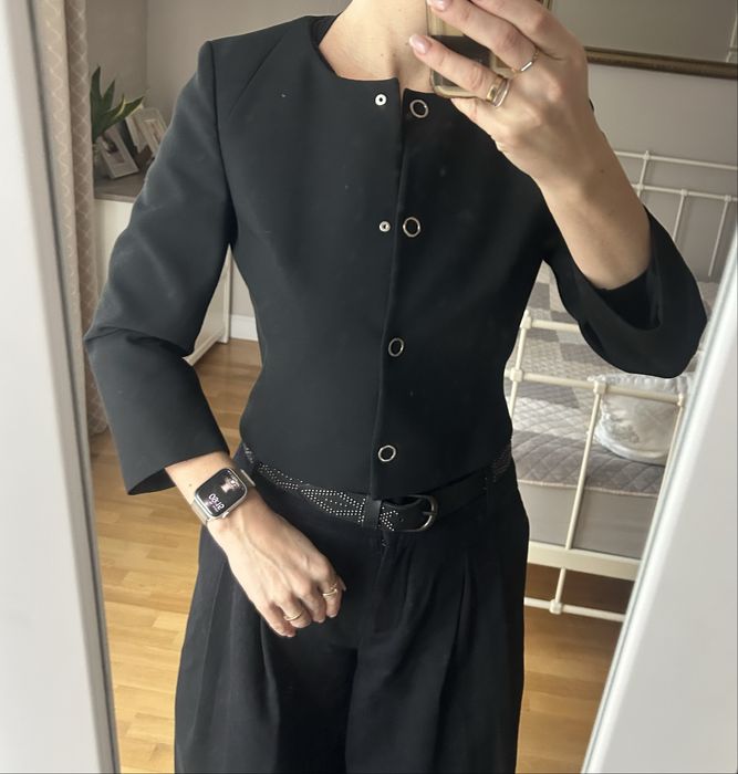 Hugo Boss pudełkowa marynarka 36