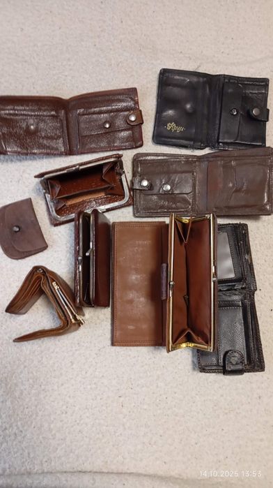 Кошельки унисекс 8шт