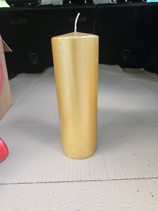 Pack 4 Velas Decorativas Cilíndricas