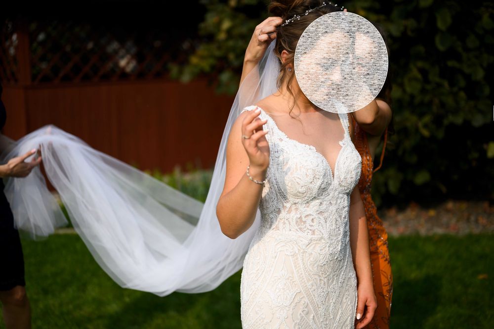 Suknia ślubna - AGNES FASHION GROUP/ roz. 36/38 - welon GRATIS !