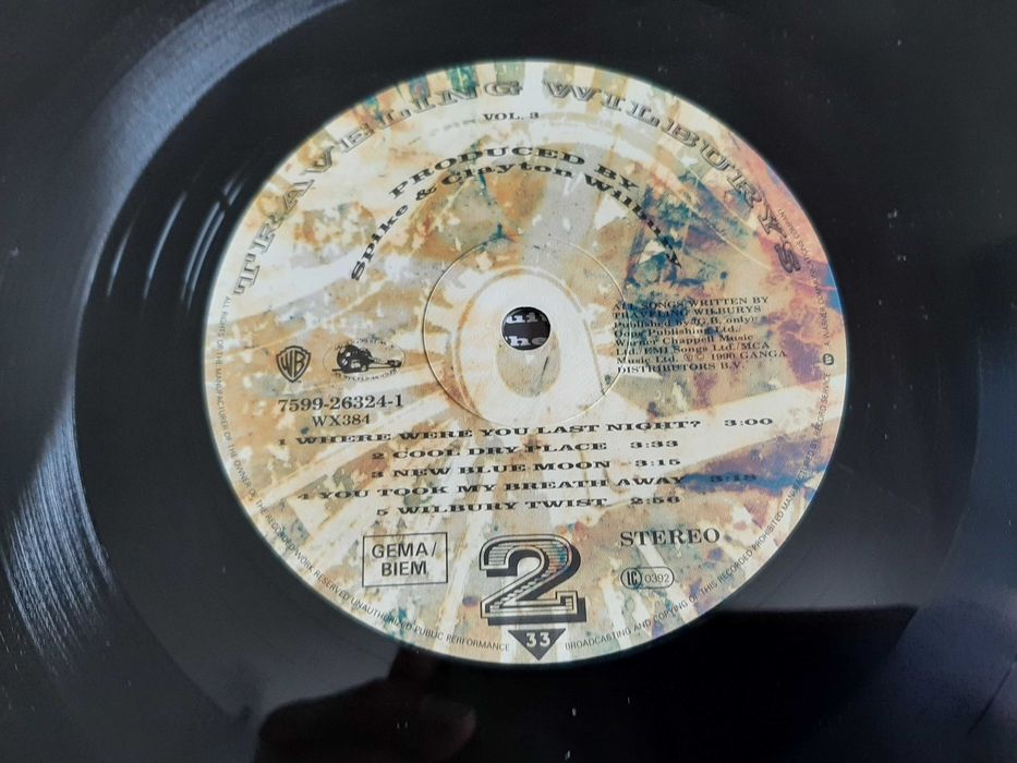 Traveling Wilburys - Vol. 3 - Europa - Vinil Lp