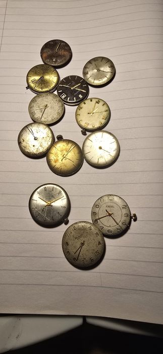 Zestaw starych mechanizmów