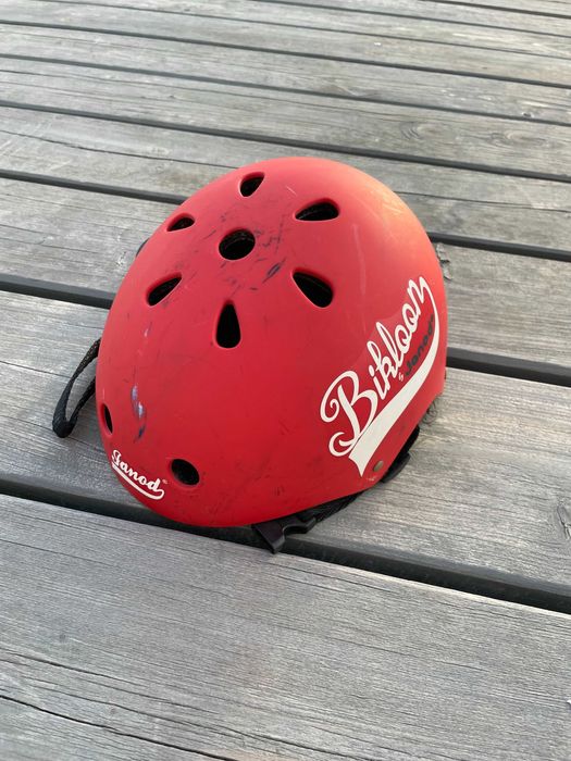 Kask dziecięcy Janod czerwony S