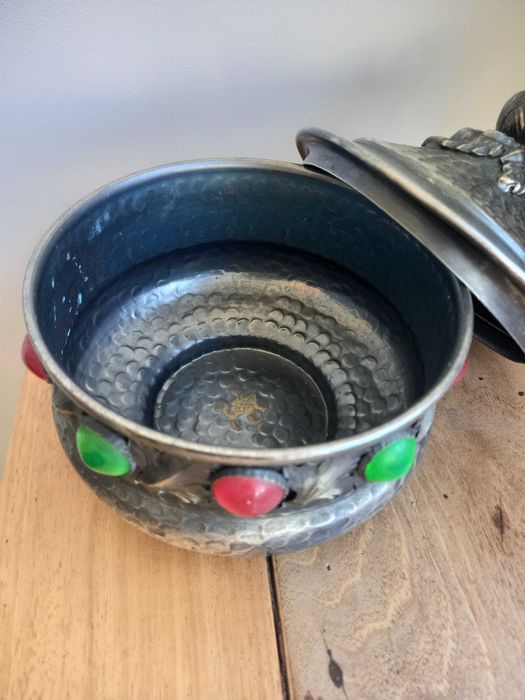 Porta joias em estanho