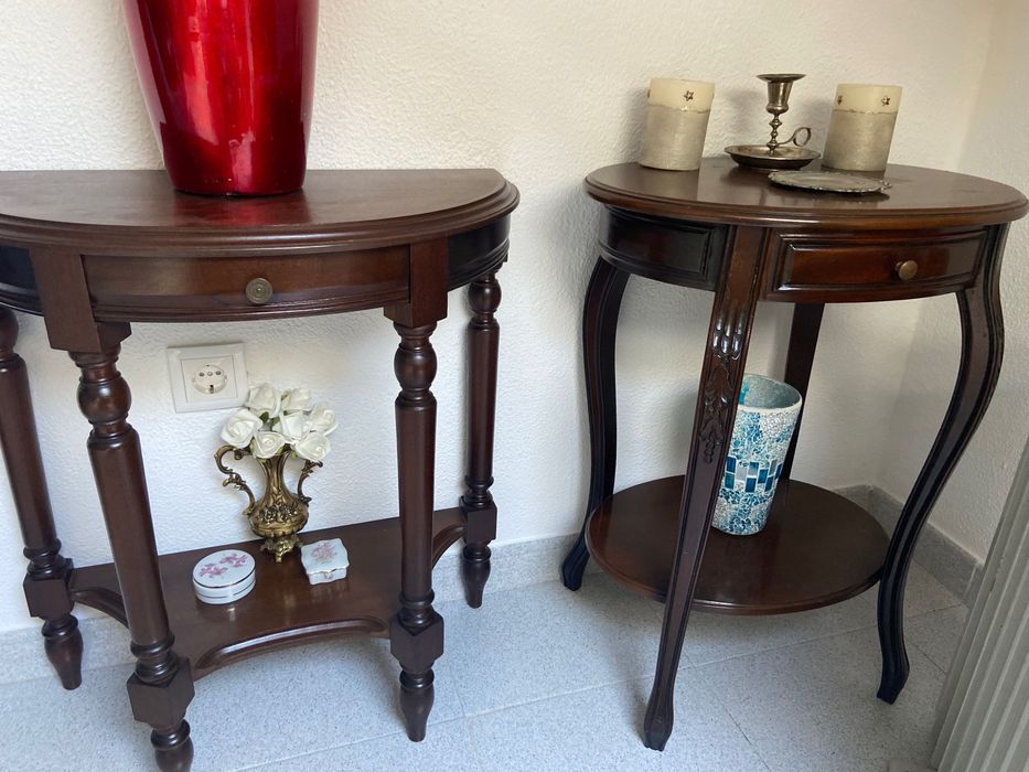 Mesas de apoio Madeira