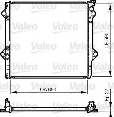 Радиатор и кондиционер Toyota Land Cruiser 80,100,200 Prado 90 120 150