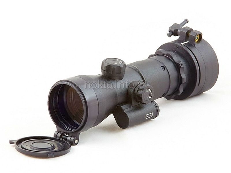 Nakladka noktowizyjana * Dipol DN34 Onyx (czarno-biała) + laser