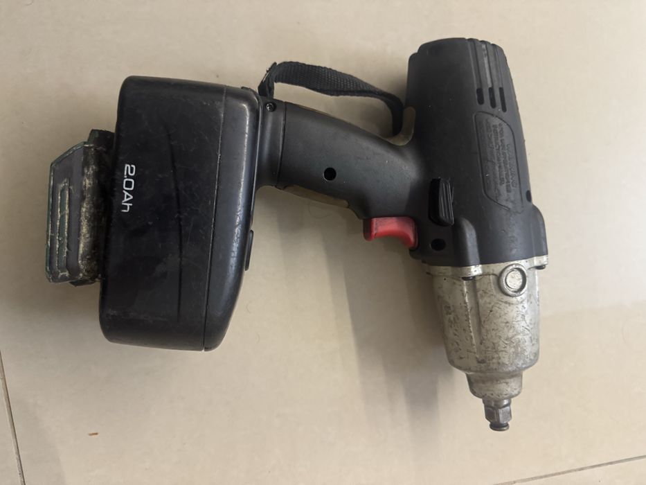 Chave de impacto wurth adaptador bateria parkside