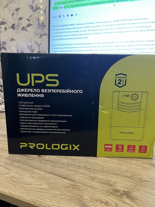 Prologix PL800VA2LED 480W ДБЖ