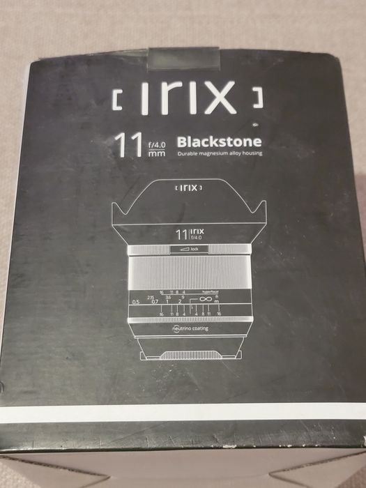 Irix 11mm f/4.0 Blackstone Объектив Новый Canon RF