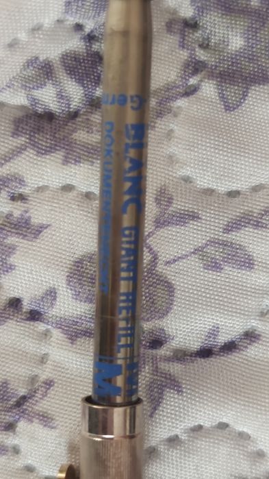 Ouro,Caneta Mont Blanc 18 k ouro ,Caneta e esferográfica com estojo e