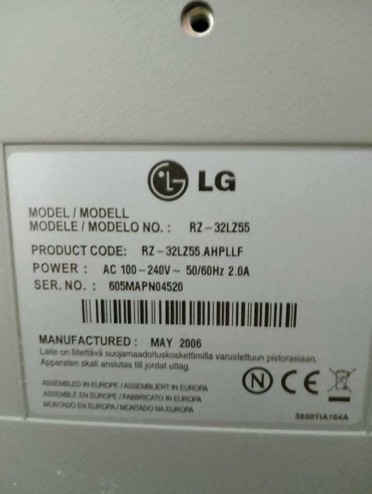 TV Telewizor LG 32" LCD, Model RZ32LZ55 Legionowo • OLX.pl