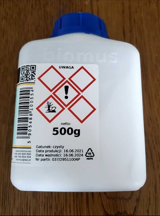 cytrynian cynku cynk czysty 500g biomus