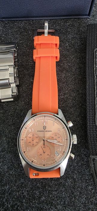 Pagani design chronometr PD 1773, stan idealny, dodatkowe paski!