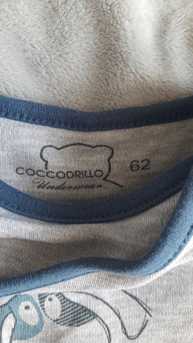 Body z długim rękawem Coccodrillo roz.62