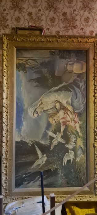 Obrazy malowane olej wraz z ramami. Bardzo piękne